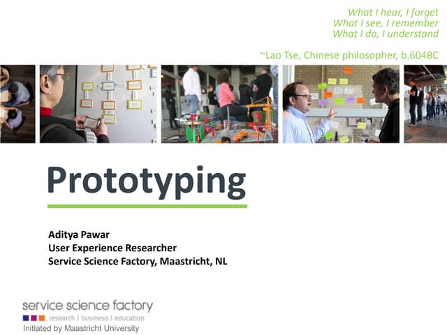 Design prototyping