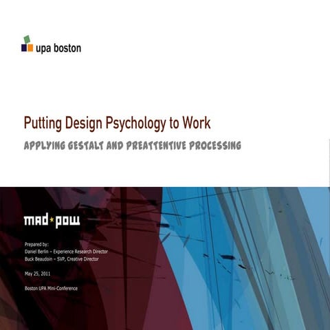 Psychology in Design - What makes them Click? | PDF
