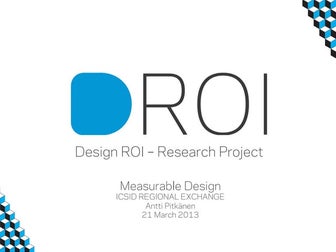 Design ROI _ Measurable Design_21032013
