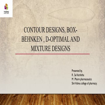 Advanced Experimental Designs in Pharmaceutical Formulation ...