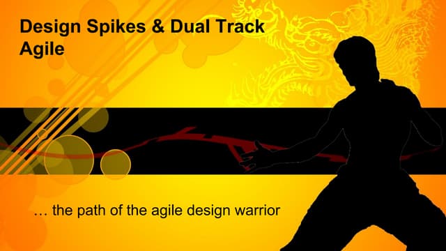 Design Spikes for the Dual-Track Agile Process