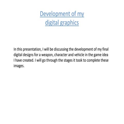 Designs presentation