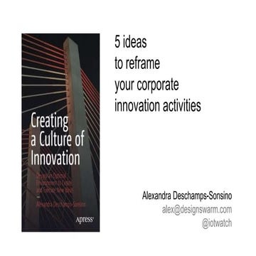 Ideas  to reframe  your corporate  innovation activities