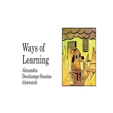 Ways of Learning