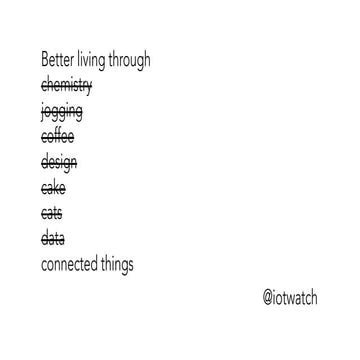 Better living through connected objects 