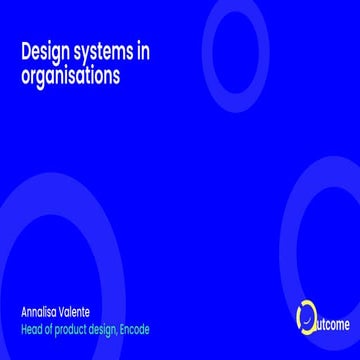 Design systems in organisations