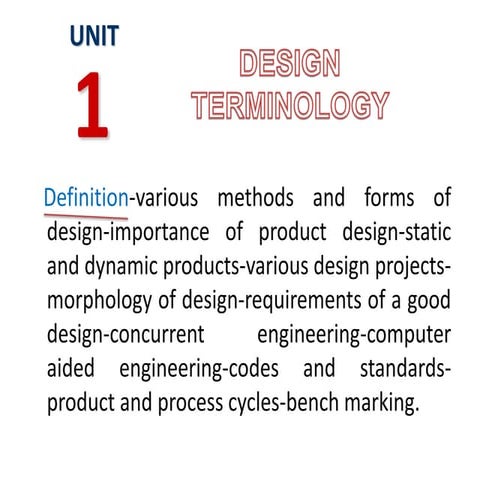 Design terminology | PPT
