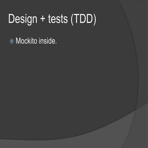 Mockito - Design + tests par Brice Duteil
