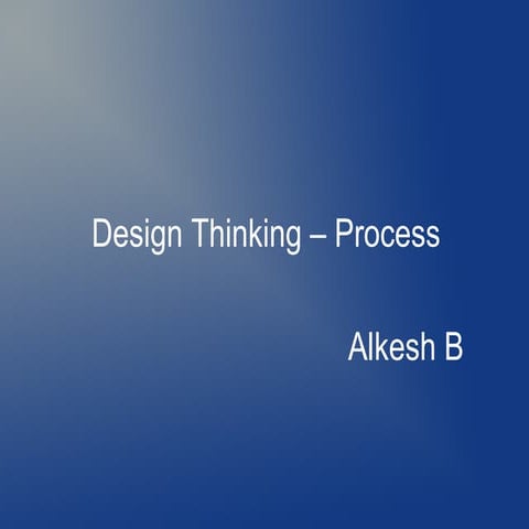 Design thinking