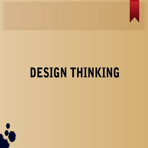 Design thinking