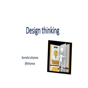 Design thinking