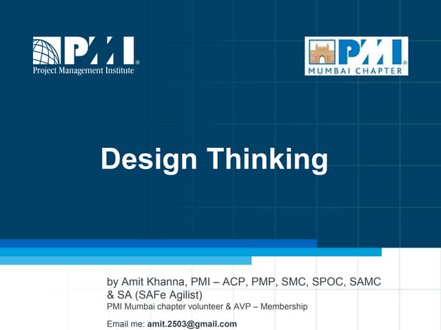 Design thinking