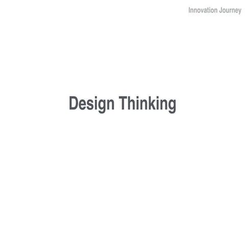 Design thinking