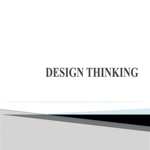 Design thinking | PPTX