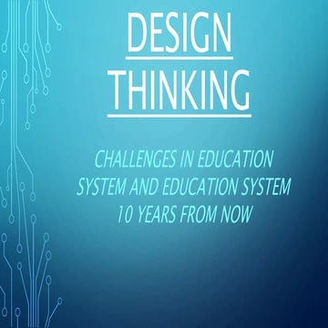 Design thinking 