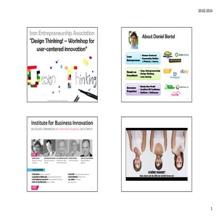 Design Thinking Principles - Daniel Bartel