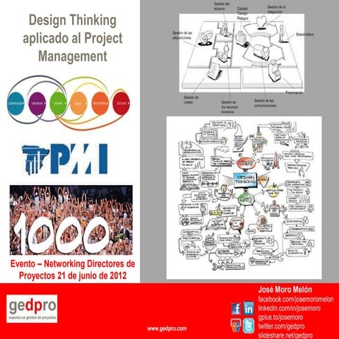 Design thinking aplicado al project management | PPTX