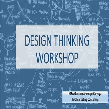 Design thinking Workshop