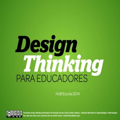 Design Thinking para Educadores