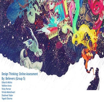 Design Thinking Online Assessment 