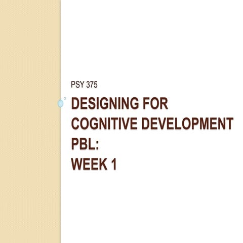 Design Thinking PBL Week 1