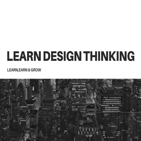 Design thinking ppt