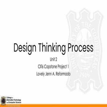 Design Thinking Process For Empathize, Define, And Ideate