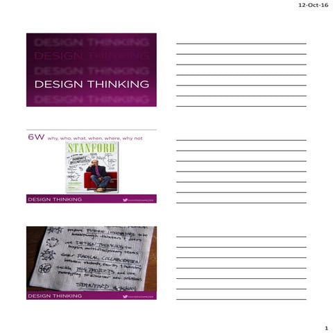 DESIGN THINKING TANYER SONMEZER