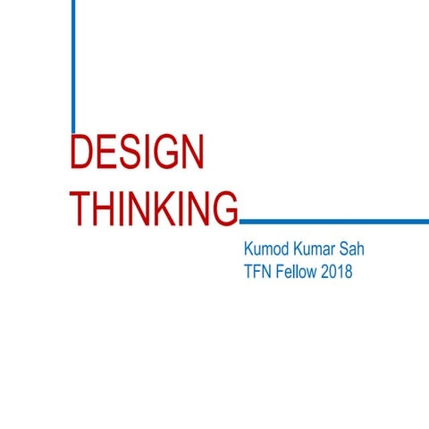 Design Thinkng