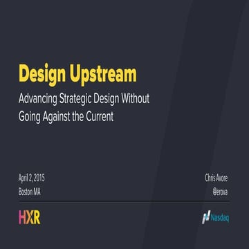Design Upstream