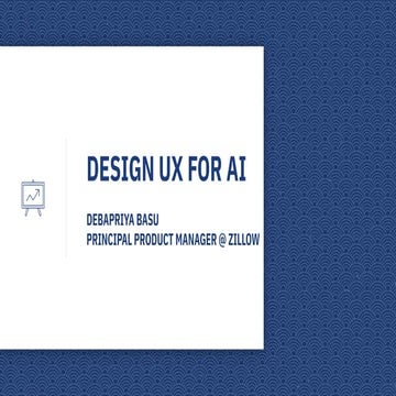 Design UX for AI