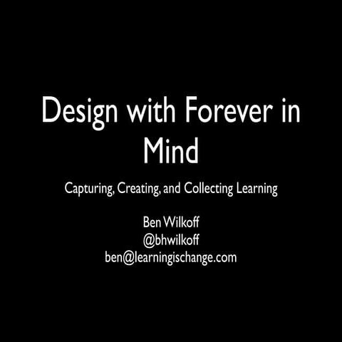 Design With Forever In Mind
