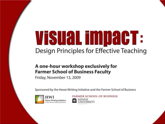 Design Workshop HWI