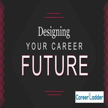Design your career future