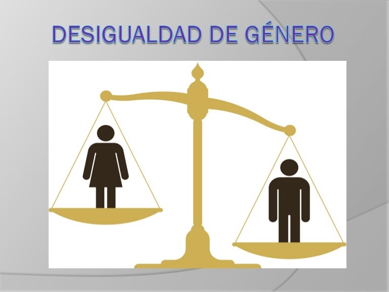 Desigualdad de género