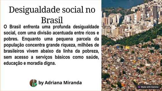 Desigualdade Social | PPT