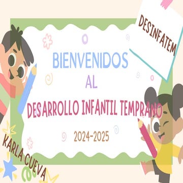 DESINFATEM (DESARROLLO INFANTIL TEMPRANO)