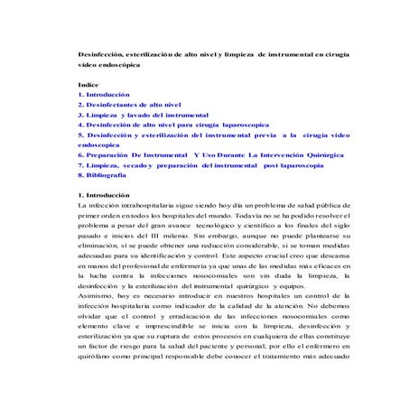 Desinfeccion y esterilizacion 