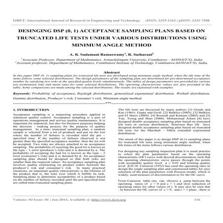 Desinging dsp (0, 1) acceptance sampling plans based on