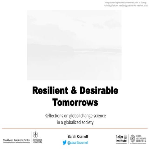 Resilient & Desirable Tomorrows