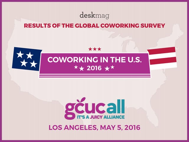 Coworking in the USA 2016 - GCUCALL...