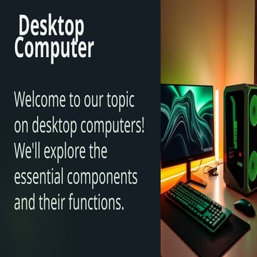 Desktop-Computer #1 FOR ELEMENTARY .pptx