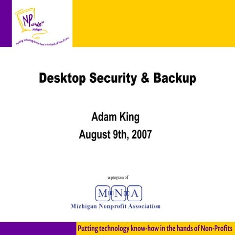 Desktop Security 8 9 07