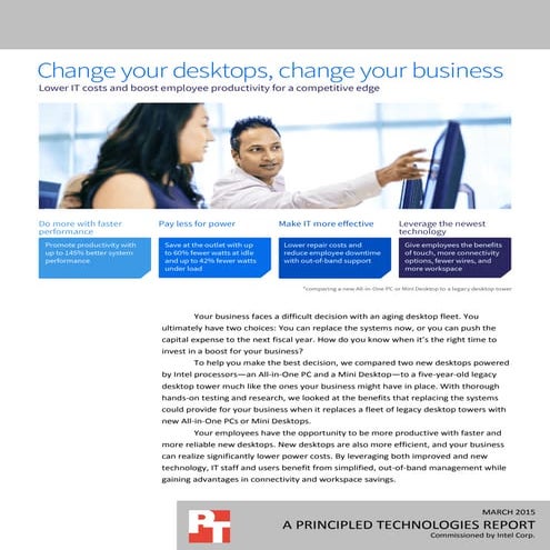 Change your desktops, change your business