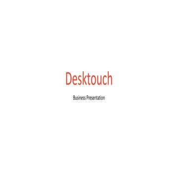 Desktouch