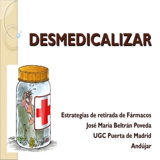 Desmedicalizar junio 2014,renovada