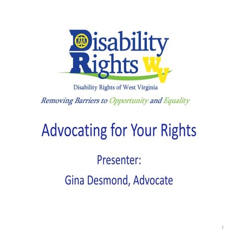 Advocating for Your Rights