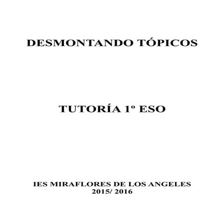 Desmontando tópicos