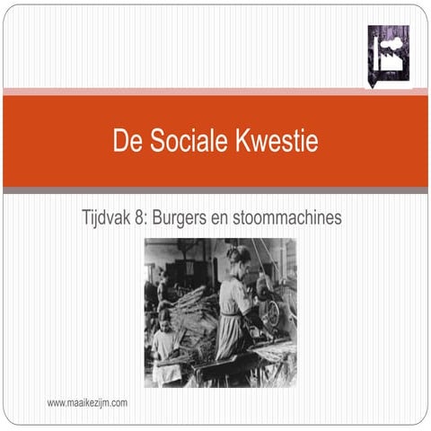 De sociale kwestie | PPT