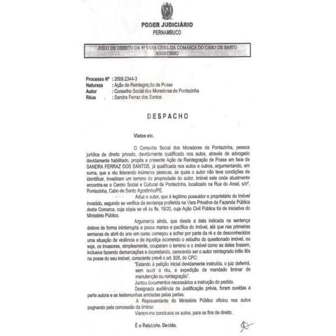 Despacho Do Juiz 3 Pptx